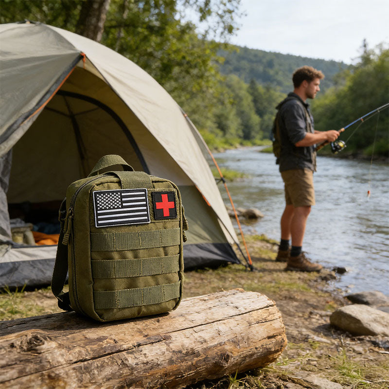 Outdoor Emergency Survival Kit — First Aid, Camping & Hiking Gear Set