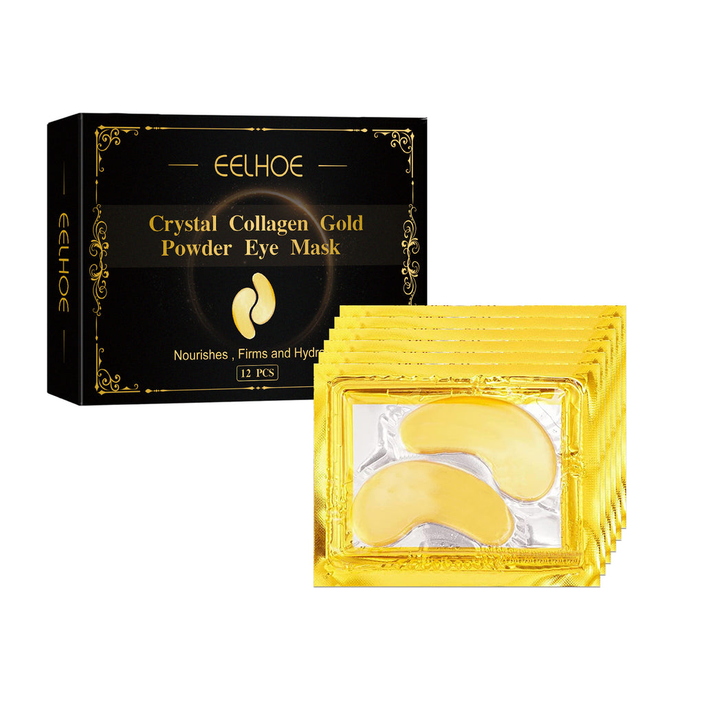 Gold Collagen Under-Eye Patches — Dark Circles & Puffiness Gone Overnight