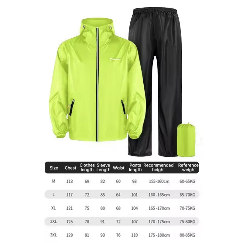 Ultralight Waterproof Rain Suit