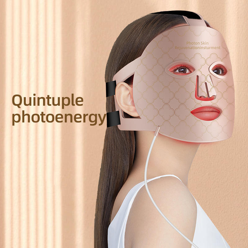 8-Color LED Silicone Face Mask — Red Light Therapy for Glowing Skin