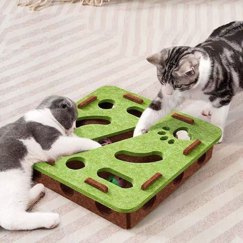 Cat toys are a great tool for relieving boredom