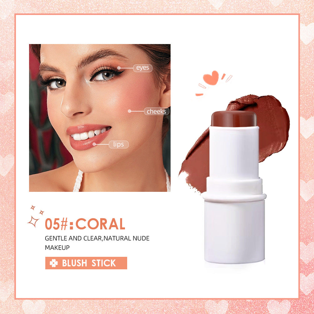 4-in-1 Multistick — Highlight, Contour, Blush & Lip Color in One