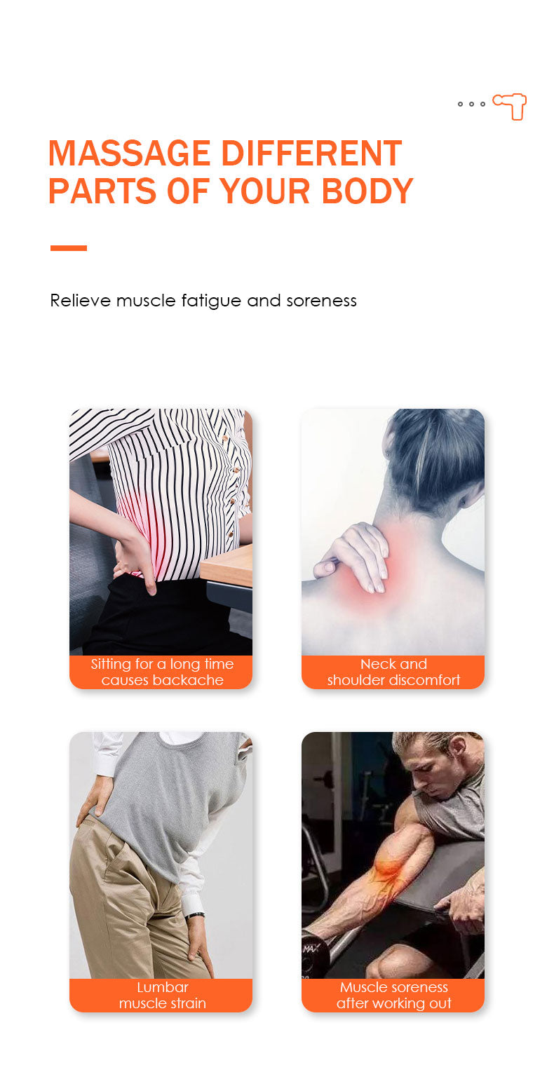 Mini Percussion Massage Gun — Pocket-Sized Deep Tissue Relief