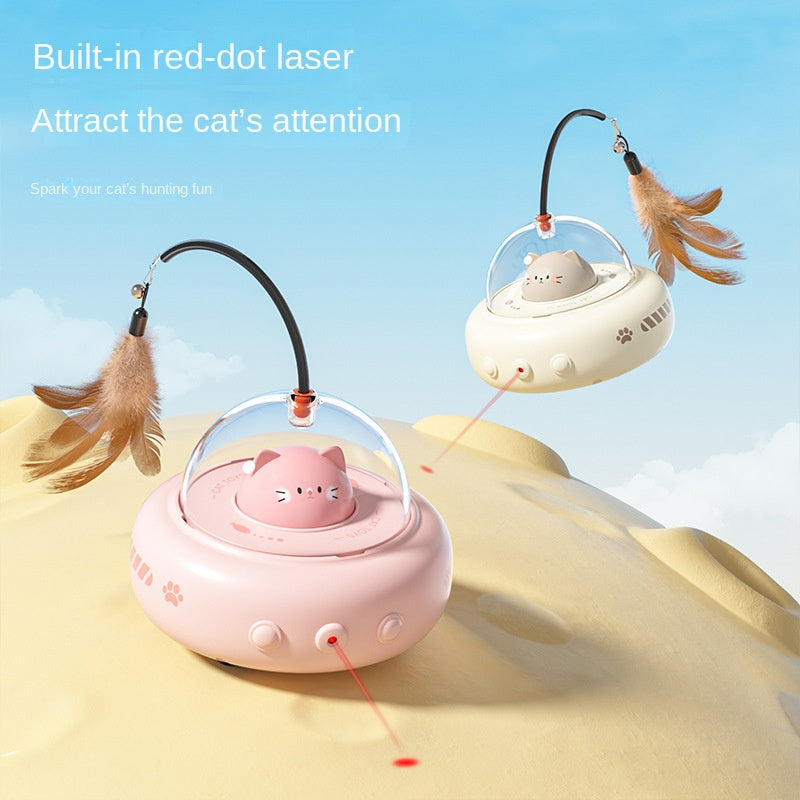 Cat Feather Teaser Wand