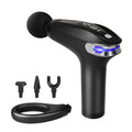 Percussion Massage Gun — 4-Head Deep Tissue Muscle Recovery Massager