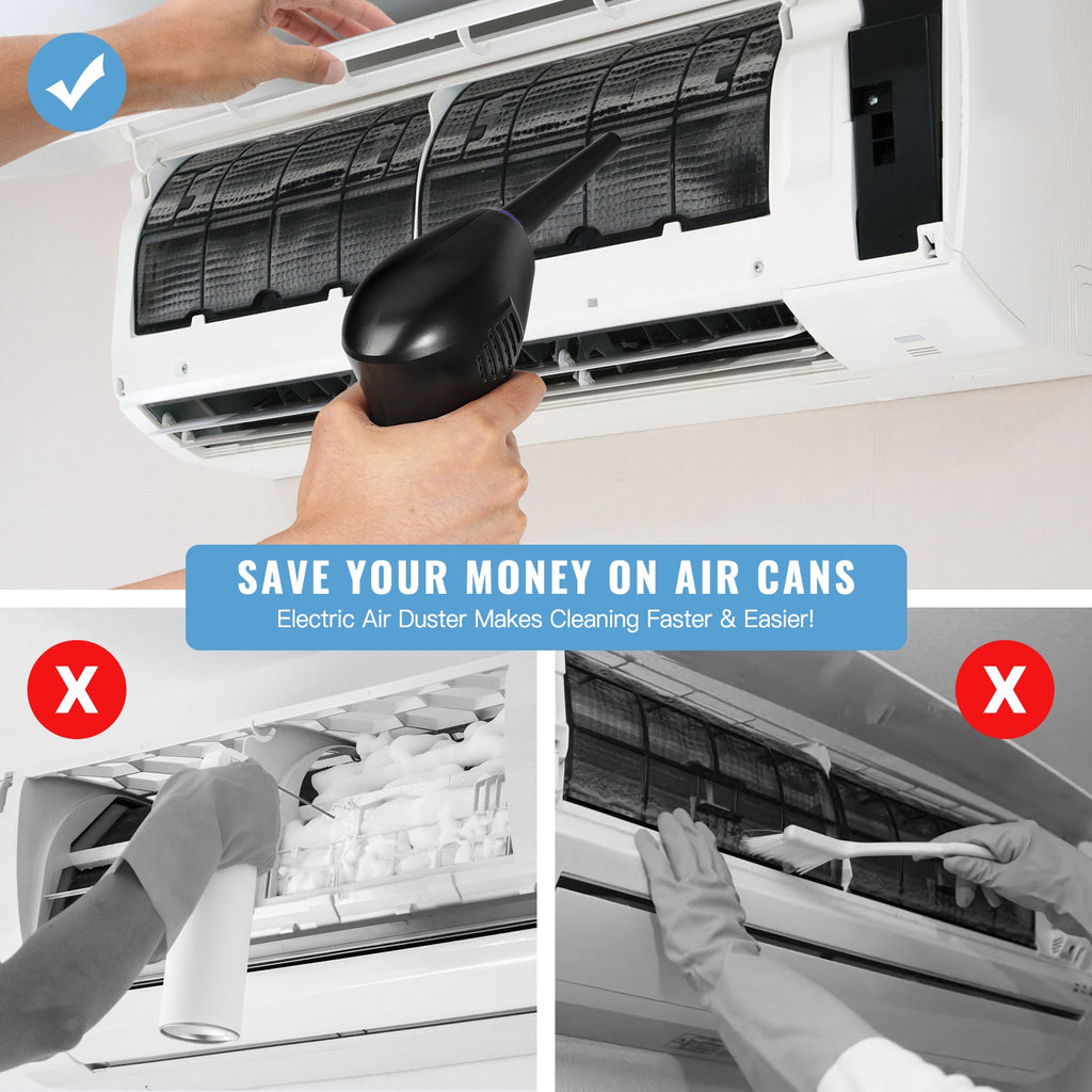 45,000 RPM Cordless Electric Air Duster & Keyboard Cleaner