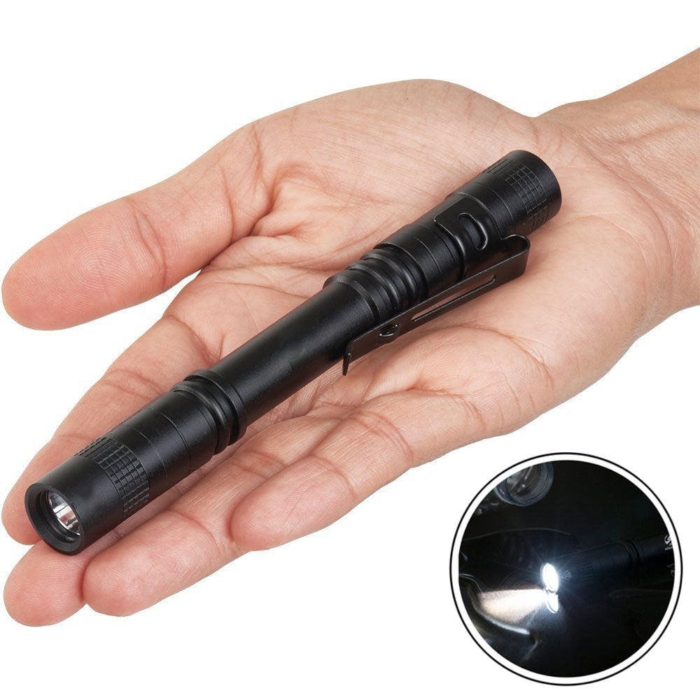 Mini Pocket Pen Flashlight — 1200 Lumen Portable Torch