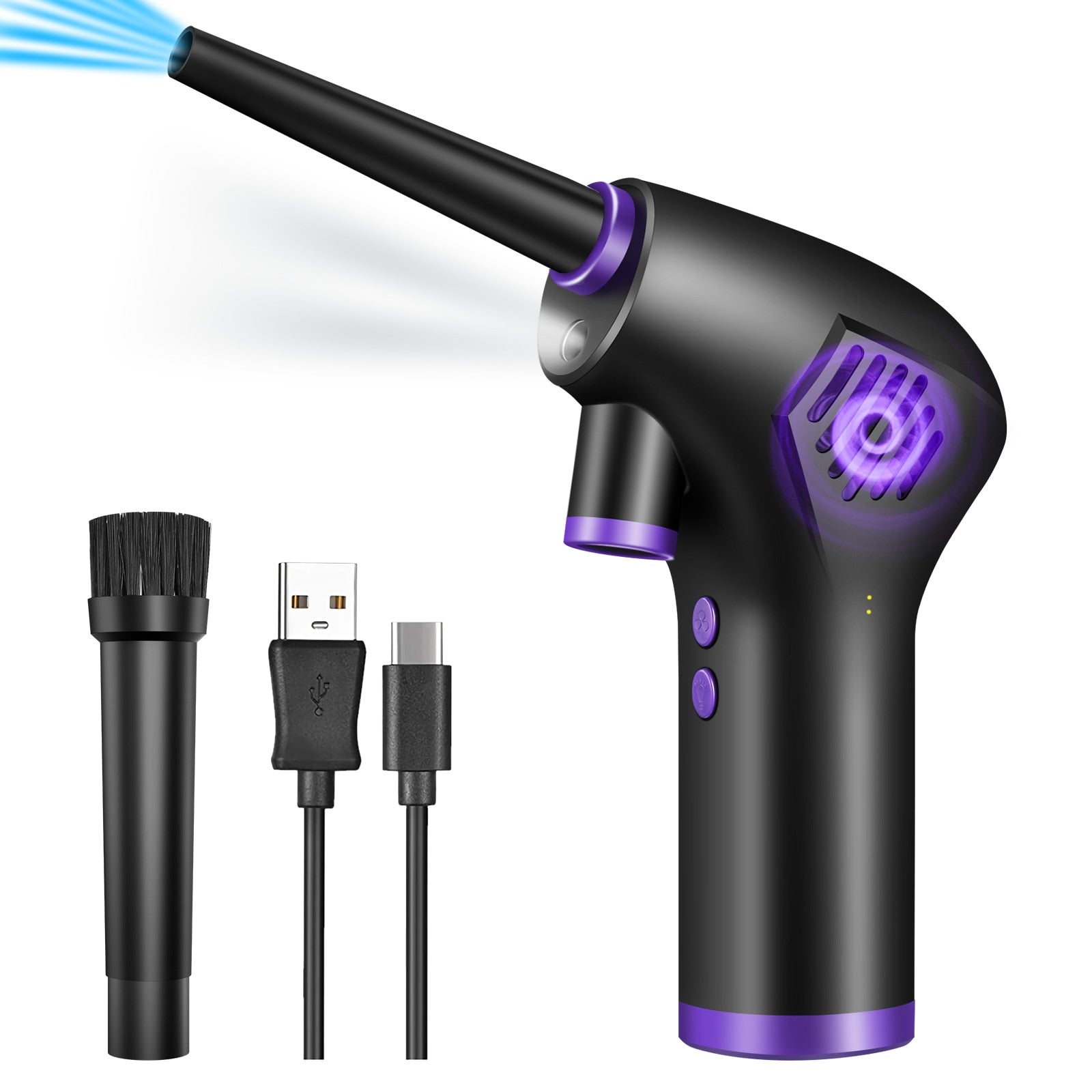 45,000 RPM Cordless Electric Air Duster & Keyboard Cleaner