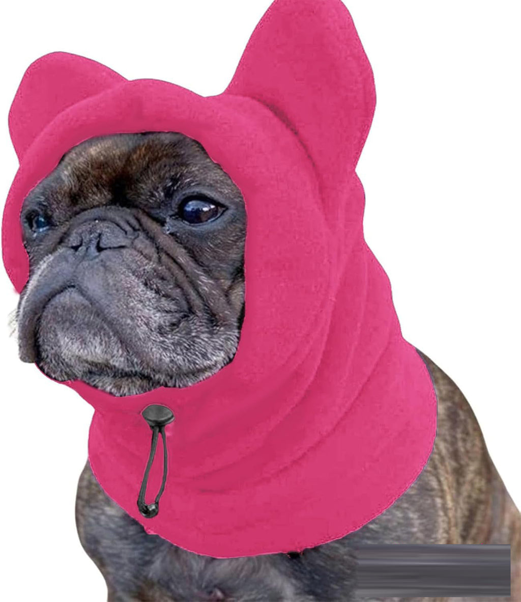Dog Warm Hat Windproof Scarf Winter Dog Head Cover Scarf Soothing Hat