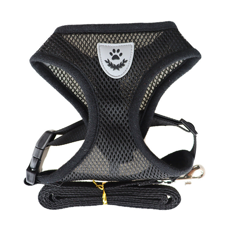 Dog Chest Harness & Leash Set
