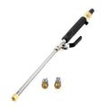 2-in-1 High-Pressure Garden Hose Washer Wand — Power Jet & Fan Spray