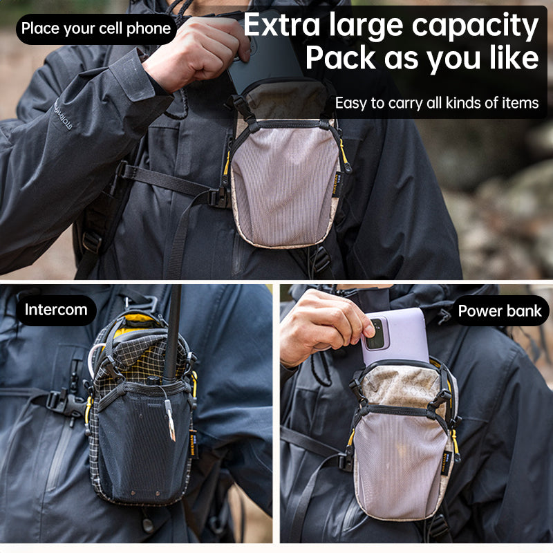 HIKEMAN Tactical Sling Waist Bag — Lightweight Hiking & Outdoor Pack