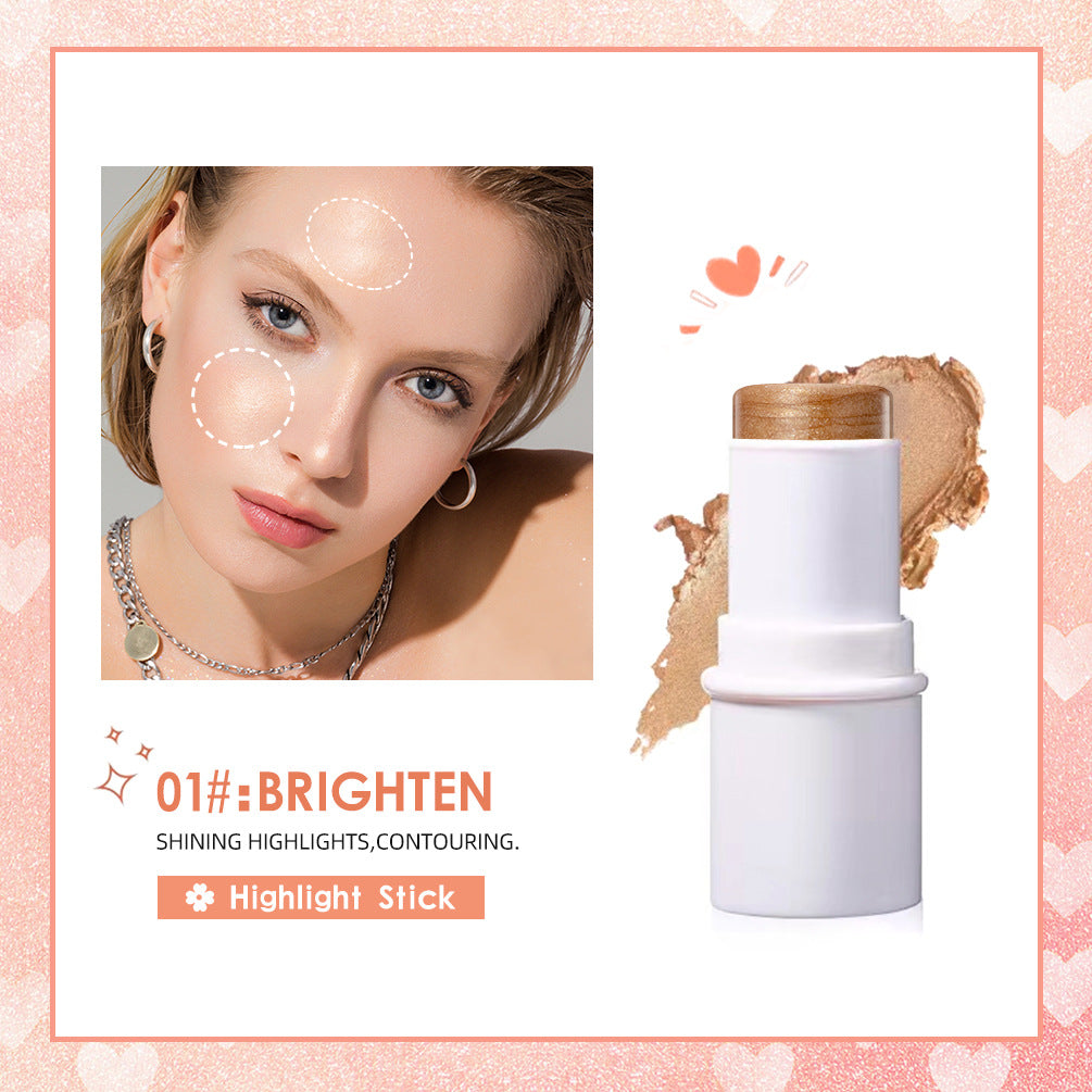4-in-1 Multistick — Highlight, Contour, Blush & Lip Color in One