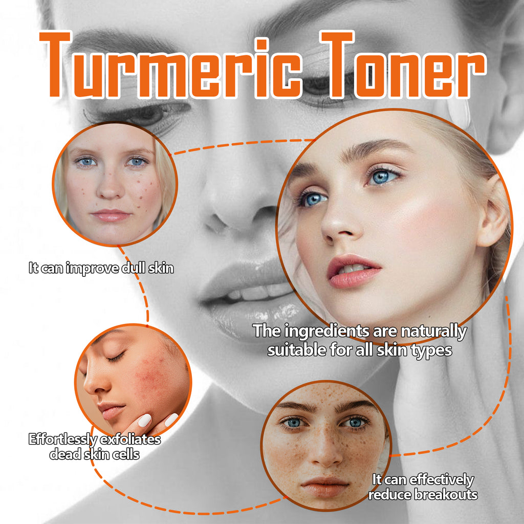 Turmeric Dark Spot Eraser Toner — Brightening & Hydrating Facial Toner