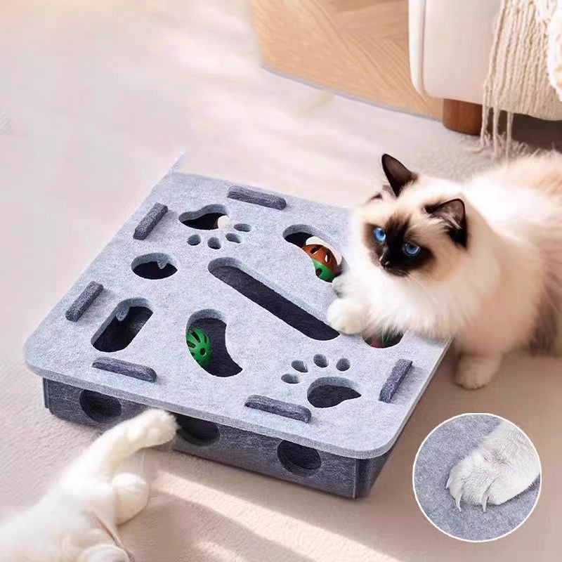 Cat toys are a great tool for relieving boredom