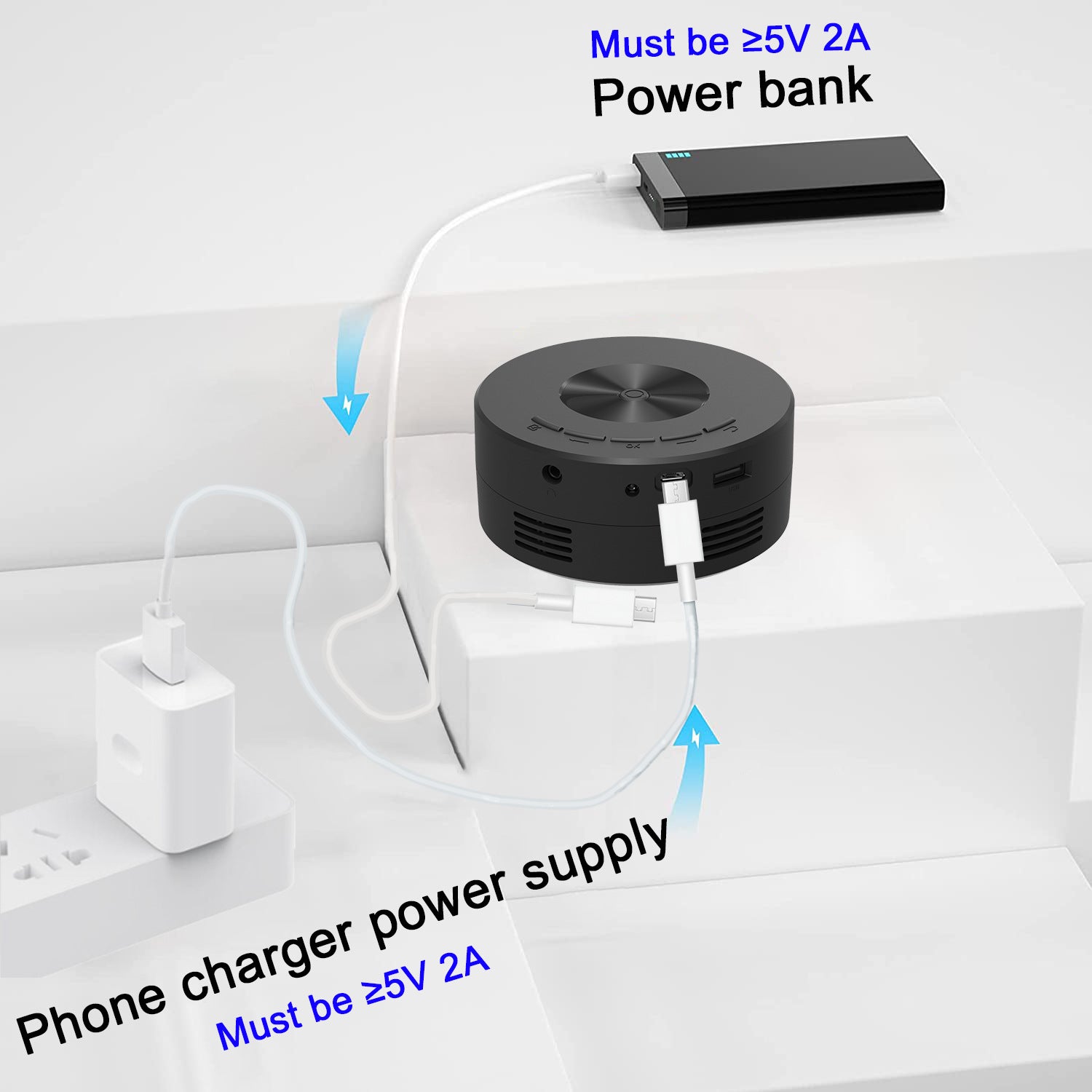 Mini Pocket Projector — Movie Night Anywhere, No TV Needed