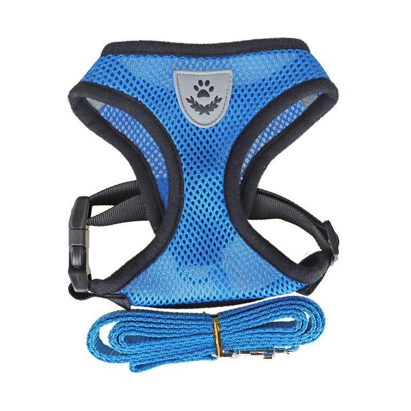 Dog Chest Harness & Leash Set
