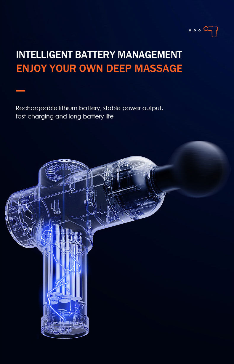 Mini Percussion Massage Gun — Pocket-Sized Deep Tissue Relief