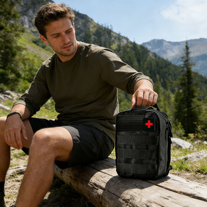 Outdoor Emergency Survival Kit — First Aid, Camping & Hiking Gear Set
