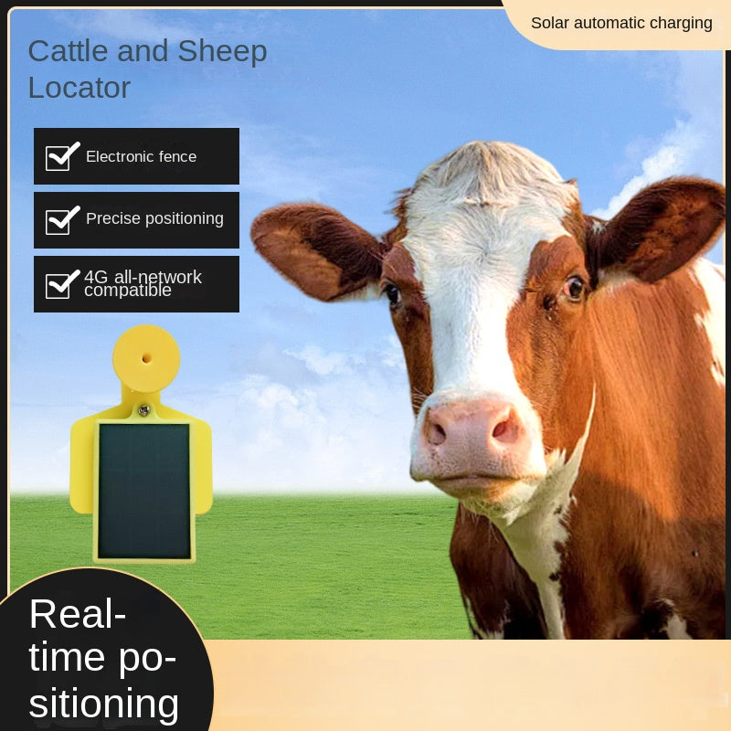 Beidou GPS Livestock Animal Tracker with Anti-Removal, Anti-Loss, Solar Charging