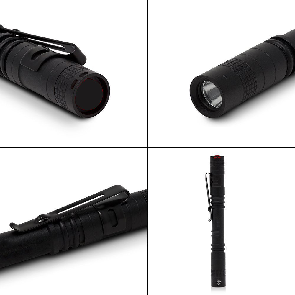 Mini Pocket Pen Flashlight — 1200 Lumen Portable Torch