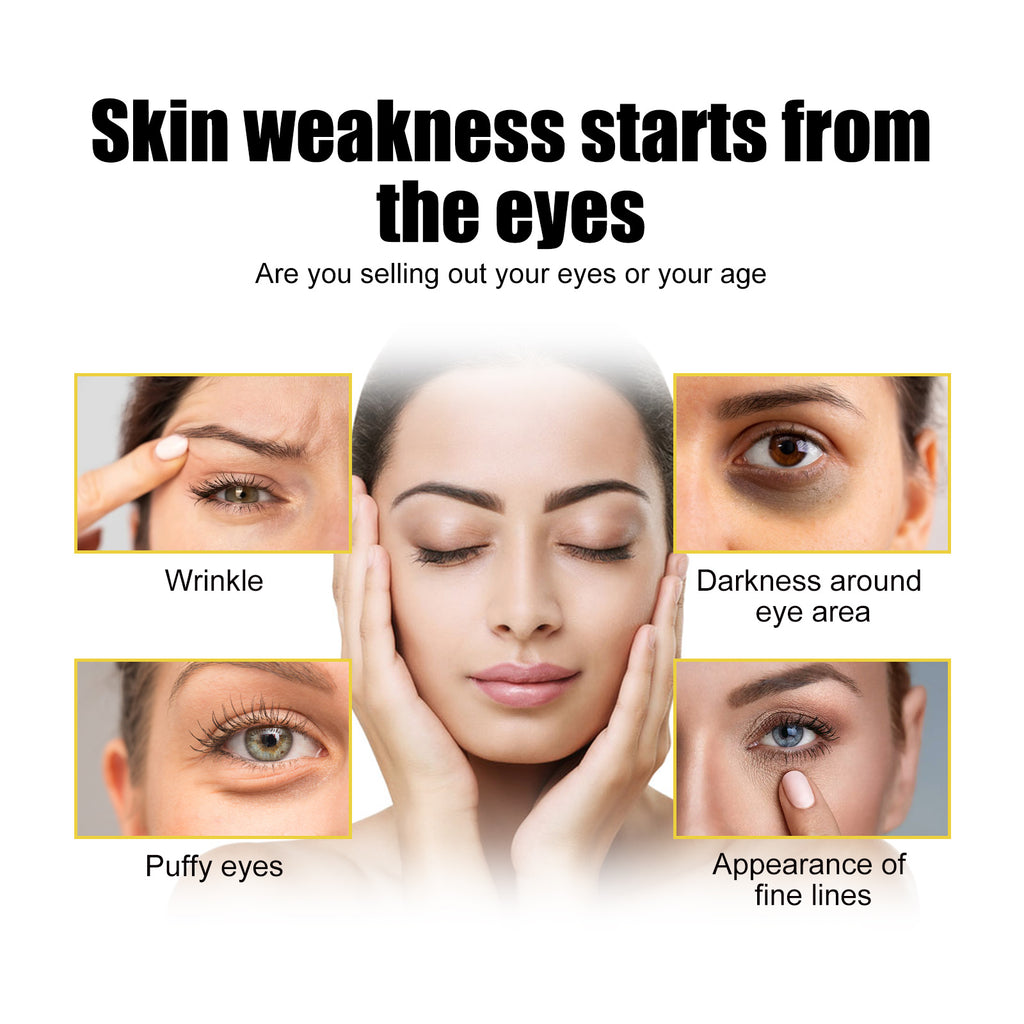 Gold Collagen Under-Eye Patches — Dark Circles & Puffiness Gone Overnight