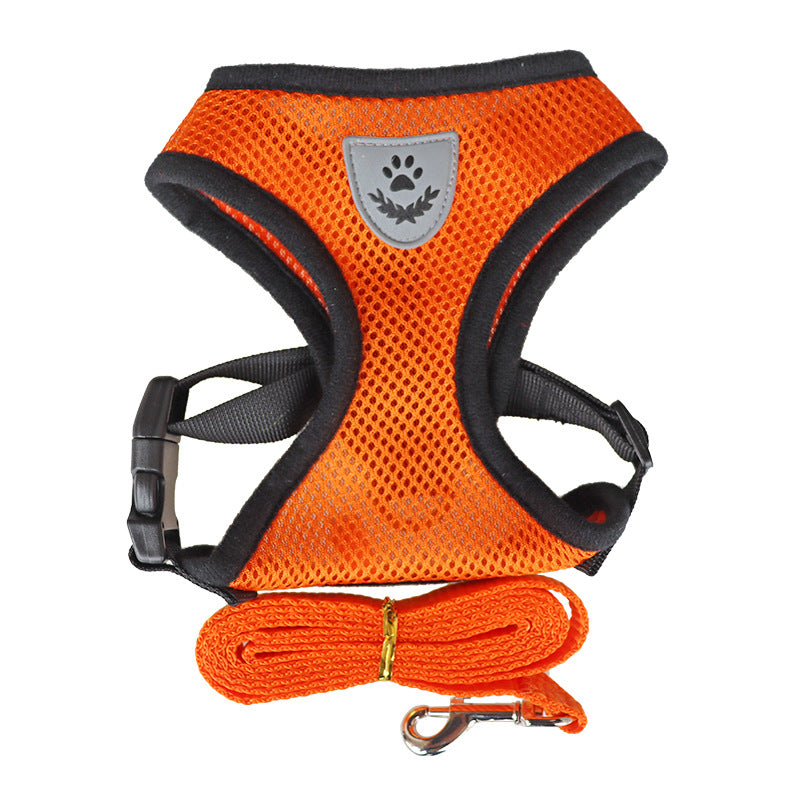 Dog Chest Harness & Leash Set