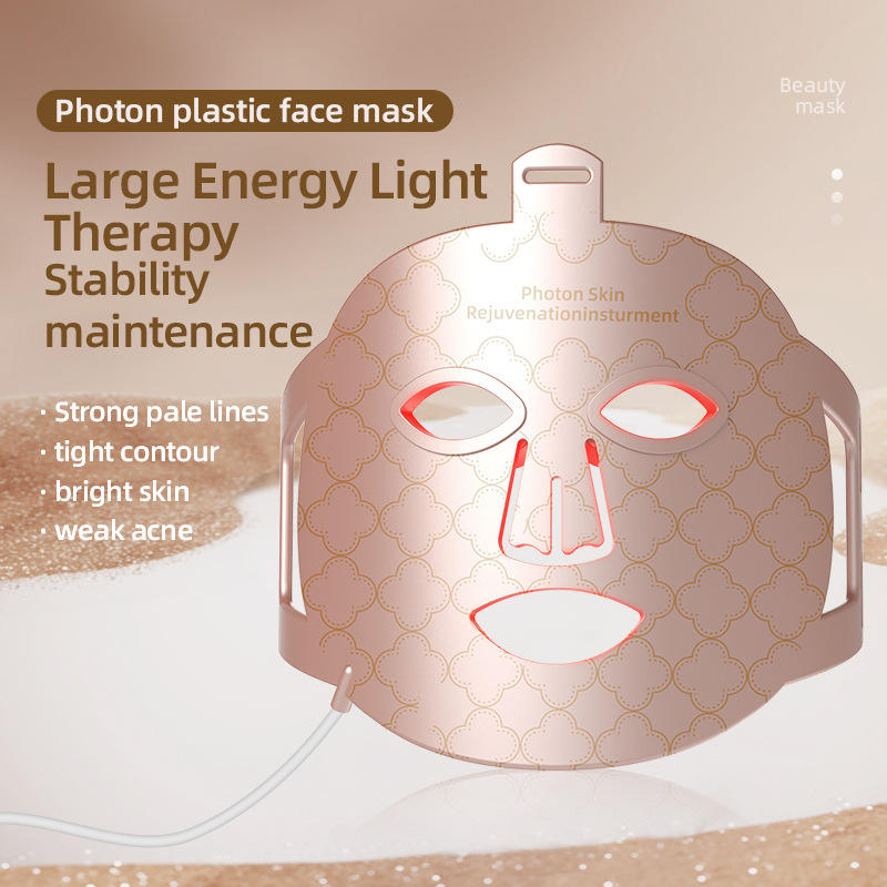 8-Color LED Silicone Face Mask — Red Light Therapy for Glowing Skin